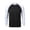 Black, variant on SRZYMJ Men's Long Sleeve Crew Neck Baseball Shirt, Casual Dynamic Cotton Raglan T Shirts