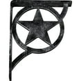 thumbnail image 5 of Ekena Millwork 1 1/2"W x 7 1/2"D x 10"H Austin Wrought Iron Bracket, (Single center brace), Antiqued Silver, 5 of 10
