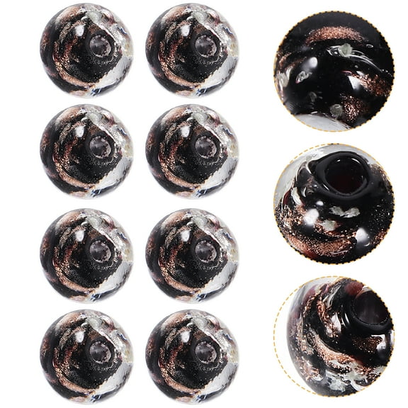 Zehuanyu 50Pcs DIY Jewelry Beads DIY Crafts Glass Beads for Necklace Earrings Bracelet Making