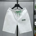 thumbnail image 3 of Pantalones cortos deportivos para hombre, pantalones cortos deportivos con gráficos para hombre, estilo anime, hip hop, de verano, de corte seco, venta al por mayor, ropa de calle de 3 cuartos, 3 of 5