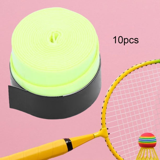 Ruban Grip Pour Raquette – Anti-dérapant, Absorbant Et Coloré – 7 Bandes Pour Tennis, Badminton & Squash