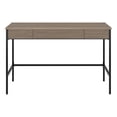 thumbnail image 6 of Evelyn&Zoe Mid-Century Modern 48" Wide Antiqued Gray Oak Home Office, 6 of 7