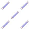 thumbnail image 3 of Decodeary 30-150lbs Chest Expander Rally Strap Elastic Band Rope Resistance Leg Foot Deep Blue 67 x 11cm 5Set, 3 of 6