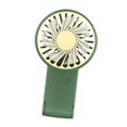 thumbnail image 1 of Mini ventilador portátil, silencioso, base plegable, recargable, regalo de verano verde, 1 of 9
