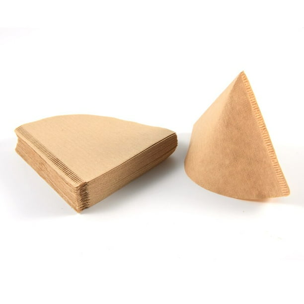 1 Set(40 Pcs) "V" Shaped Coffee Cup Filter Paper Coffee Powder Filter
