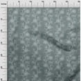 thumbnail image 3 of oneOone Viscose Chiffon Dusty Teal Green Fabric Asian Floral Diy Clothing Quilting Fabric Print Fabric By Yard 42 Inch Wide, 3 of 4