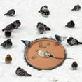 thumbnail image 4 of Calentador de baño para pájaros para exteriores en invierno, descongelador con control termostático para Patio, césped, 4 of 5