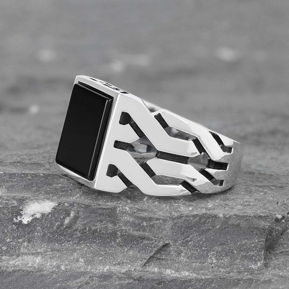 Free Shipping! Chimoda Sterling Silver Rings for Men with