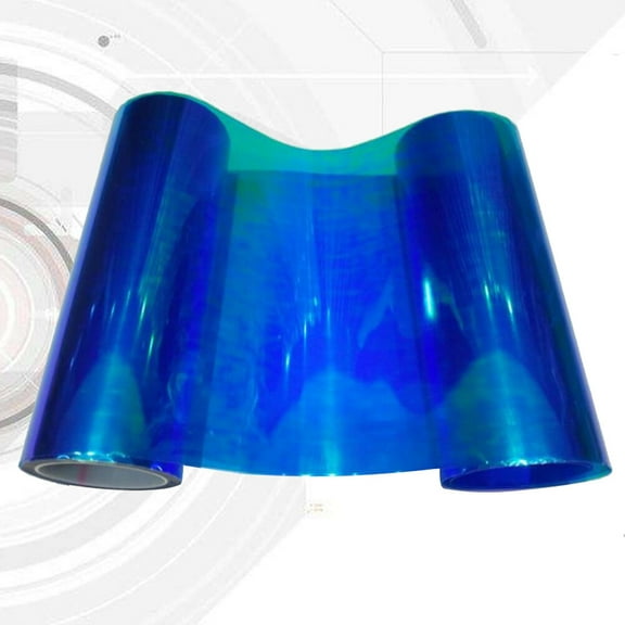 Yuangui Car Fog Light Taillight Film - 30x210cm Dark Blue