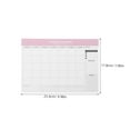 thumbnail image 2 of unbranded Planificador Mensual Para Estudiantes Color Rosa Con Para Y Agenda Diaria, 2 of 7