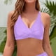 thumbnail image 1 of WILLBEST Traje de Baño Mujer 2 Piezas Mujeres Cobertura Completa Bikini Top Sin Fondo Push Up Trajes de Baño Top Sujetador deportivo Trajes de Baño Tops, 1 of 4
