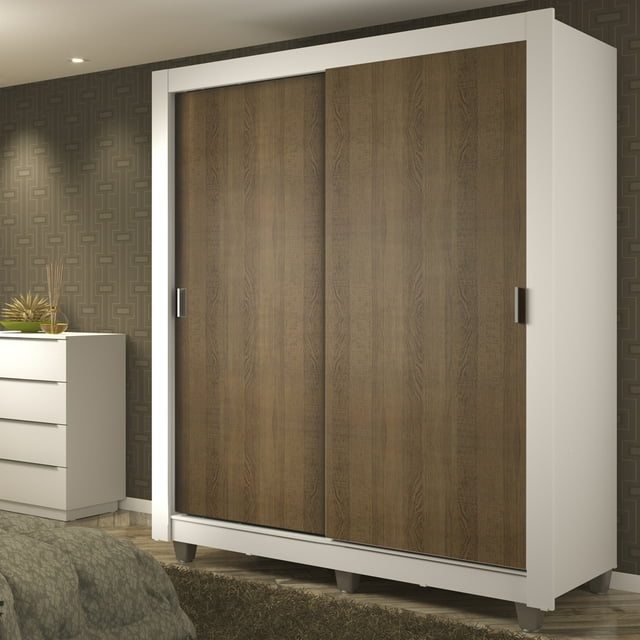 Ropero Closet Madesa Dallas Plus 2 Puertas con Pies BM 03