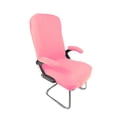 thumbnail image 3 of veasfak Stretchy Office Armchair Cover Slipcover for Computer Chair Desk Chair pink, 3 of 8