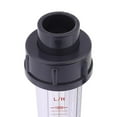 thumbnail image 4 of Garosa Plastic Tube Type 100-1000L/H Water Flow Meter Flowmeter LZS-15, 100-1000L/H Flowmeter, Water Flow Meter, 4 of 7
