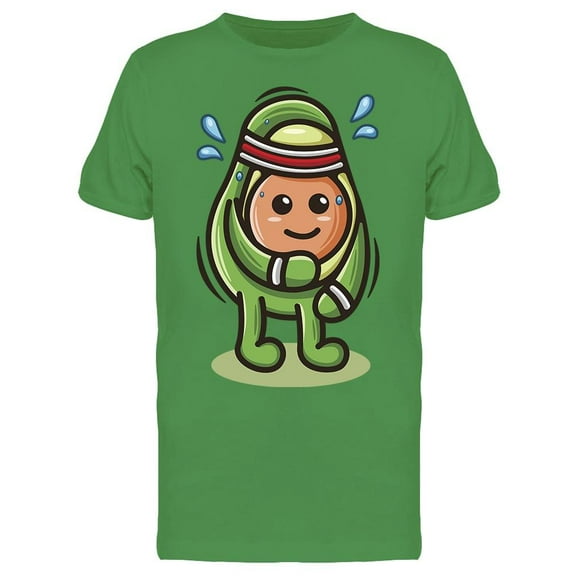Tired, Cartoon Of Avocado Tee Men's -Image by Shutterstock
