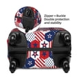 thumbnail image 2 of Kdxio American Stars2 Pattern Luggage Cover for Travel,Elastic and Durable,Fits 18-32 Inch,Anti-Scratch Suitcase Protector-No luggage included, 2 of 5