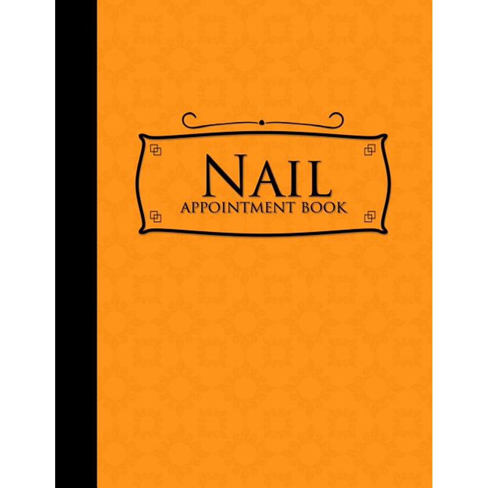 Nail Appointment Book 6 Columns Appointment Notepad, Blank Appointment