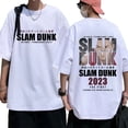 thumbnail image 2 of Camiseta de Anime japonés Slam Dunk, Camisa de algodón del equipo Shohoku Basket Ball, estampado Sakuragi Hanamichi, de gran tamaño, Unisex, XS-3XL, 2 of 4