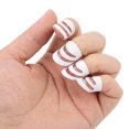 thumbnail image 4 of 4Pcs Guitar Finger Pick Fingertip Protector Instrument Accessory Set Kit for Bass Banjo, 4 of 8