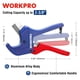 thumbnail image 4 of Cortador de tubos WORKPRO con trinquete de PVC, 2,5 cm, PEX, PVC, PPR, 4 of 9