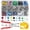 #3, variant on Pearl snaps button kit 400 pieces 100 sets 10 mm copper snap fasteners with pliers 5 colors for diy clothing repair