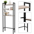 thumbnail image 7 of HOOBRO Over The Toilet Storage, 3-Tier Industrial Bathroom Organizer, Bathroom Storage Toilet Rack Gray BG41TS01, 7 of 7