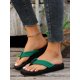 thumbnail image 2 of Women's Slip-On Beach Sandals Flip Flops, Multicolor, Anti-Skid For Summer, 2 of 4