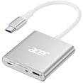 thumbnail image 1 of Lector de tarjetas Acer SD 4.0 UHS-II Lector Micro SD USB C plateado, 1 of 8