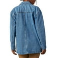 thumbnail image 3 of Goodtrade8 Jackets for Women Denim Button Jean Jacket Solid Color Pocket Casual Long Sleeve Tops for Women 2025, 3 of 5