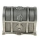 thumbnail image 2 of Cofre de joyas Yuyangstore Cofre del tesoro Plata antigua, 2 of 8