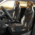 thumbnail image 2 of Sikiie Ruins Tiger Warrior Car Seat Protector 2 Pack Car Seat Cushion Mat, Car Seat Covers for SUV, Truck, Van, 2 of 7