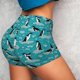 thumbnail image 4 of Balery Penguins On The Ice In The Sea Pantalones cortos de entrenamiento estampados para mujer, sin costuras, ajustados, para gimnasio, yoga, correr, deportes, ejercicio activo, fitness.-X-Large, 4 of 8