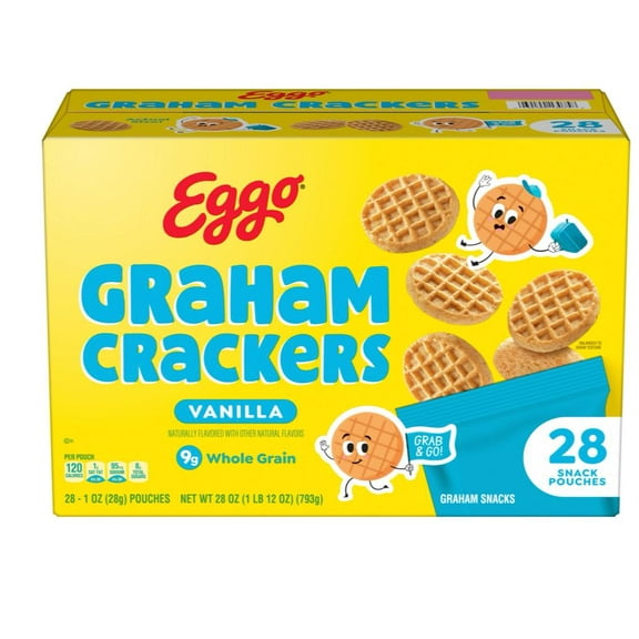 Kellogg's Grahams Eggo Graham Crackers Original 28oz