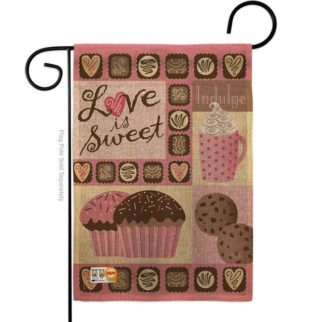 Tif va map usgs Breeze Decor BD-VA-G-101048-IP-DB-D-US12-AM 13 x 18.5 in. Love is Sweet