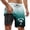 Mint Green-5, variant on Kcolen Mens Swim Trunks 9 Inch Gradient Mens Board Shorts Swimwear Light Upf Mens Bathing Suit 9 Inch Inseam Men Swim Trunks Summer Beach Athletic Fit Men Swim Brief