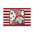 4th of July Kiss Cartoon Mouse Patriotic Placemats Set of 4, America