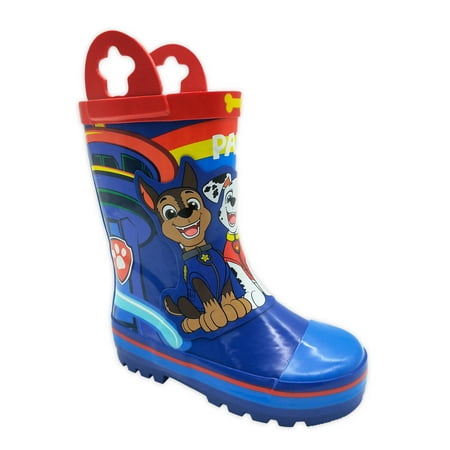 

Paw Patrol Toddler Boys Rain Boots Sizes 5-12