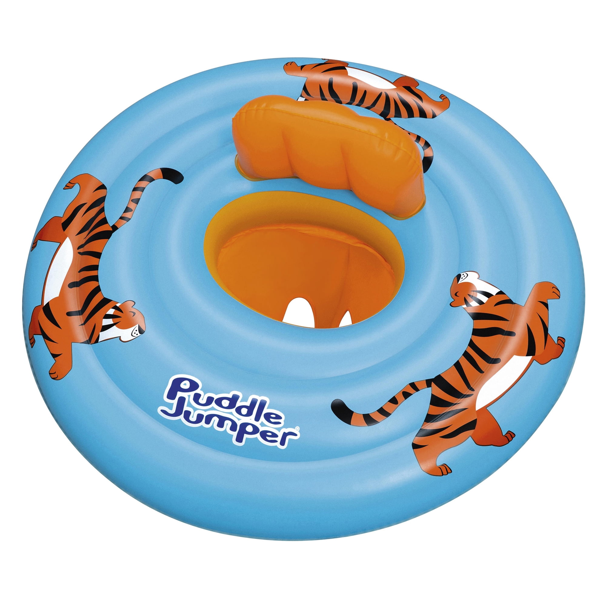 Puddle Jumper WonderSplash Round 3-Ring Inflatable Baby Boat Float, 0-24lbs (0-11kg) Weight Capacity
