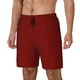 thumbnail image 1 of Fotbe Maroon Traje de Baño para Hombre – Shorts de Natación de Secado Rápido con Forro y Bolsillos-Large, 1 of 6