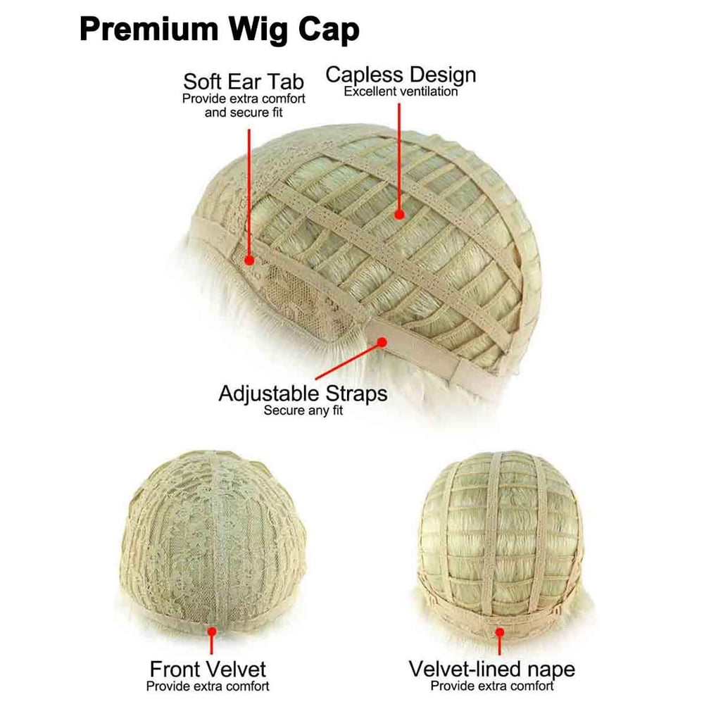 HPO Adult Unisex Cousin Itt Dapper Creature Halloween Costume Wig, Soft Synthetic Fiber, Green