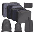 thumbnail image 1 of CSChome Travel Storage Bag Foldable Suitcase Organizer 8Pcs/Set Multi Sizes Travel Organizer Drawstring Wash Travel Clothes Storage Travel, 1 of 7