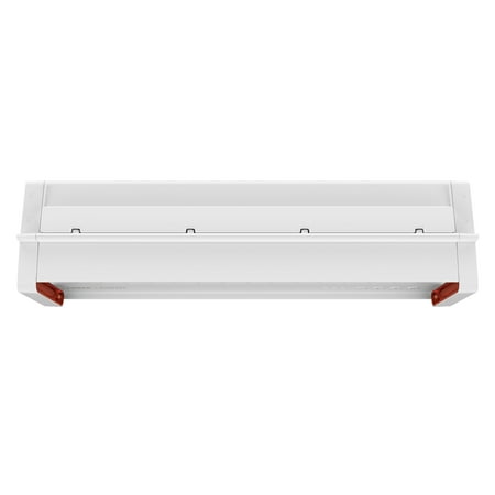 Sharper Image - PORTAL Window Fan with Reversible Exhaust - Ice White