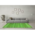 thumbnail image 3 of Ahgly Company Indoor Rectangle Abstract Green Modern Area Rugs, 7' x 10', 3 of 4