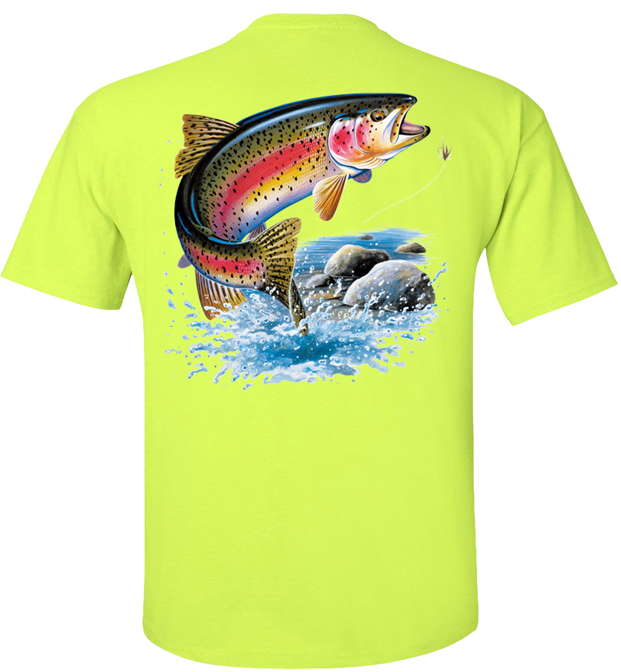 Rainbow Trout Fly Fishing print Essential T-Shirt for Sale by  jakehughes2015