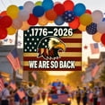 thumbnail image 4 of Win s Way USA 250th Anniversary Flag 1776-2026 American Independence Celebration Banner, 4 of 6