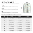 thumbnail image 3 of Balery Daisies Flowers Pantalones cortos de pijama de punto de algodón para hombre con cinturilla y bolsillos-Large, 3 of 6