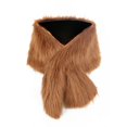 thumbnail image 5 of ZJXFGS Women'S Faux Fur Shawl Wrap Collar Shawl Shrug Shoulder Cover for Dress Shawls for Women Cape Shoulder Tops Fashion Wrap Gold One Size, 5 of 8