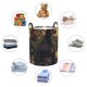 thumbnail image 4 of Fotbe Sunset Meditating Doberman Cesto de Ropa con Asas, Cesto Impermeable de Gran Capacidad, Bolsa de Lavado para Dormitorio, Cesto de Ropa con Ruedas y Asas-Small, 4 of 6