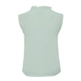 thumbnail image 6 of Tank Tops For Women A Versatile Sleeveless Shirt With A Collar For A Slimming Look. Pair It With A Base Layer Inside A Suit Camisole Tops For Women, 6 of 7