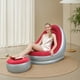 thumbnail image 3 of Sofá Silla Perezosa Inflable PVC Flocking para Camping Party Beach, 3 of 9
